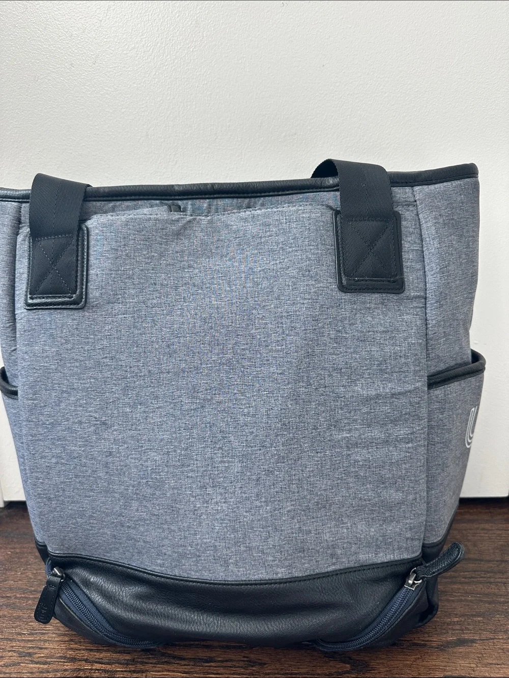 Lole Heather Blue-Grey Convetible Laptop Tote
